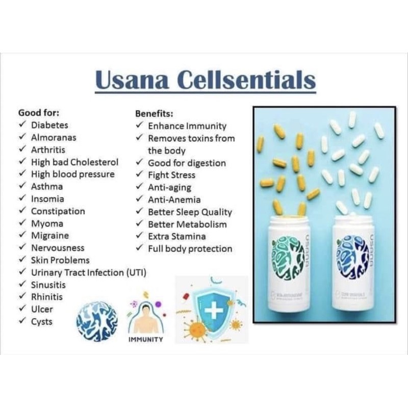 Usana Cellsentials (multivitamins) Shopee Malaysia