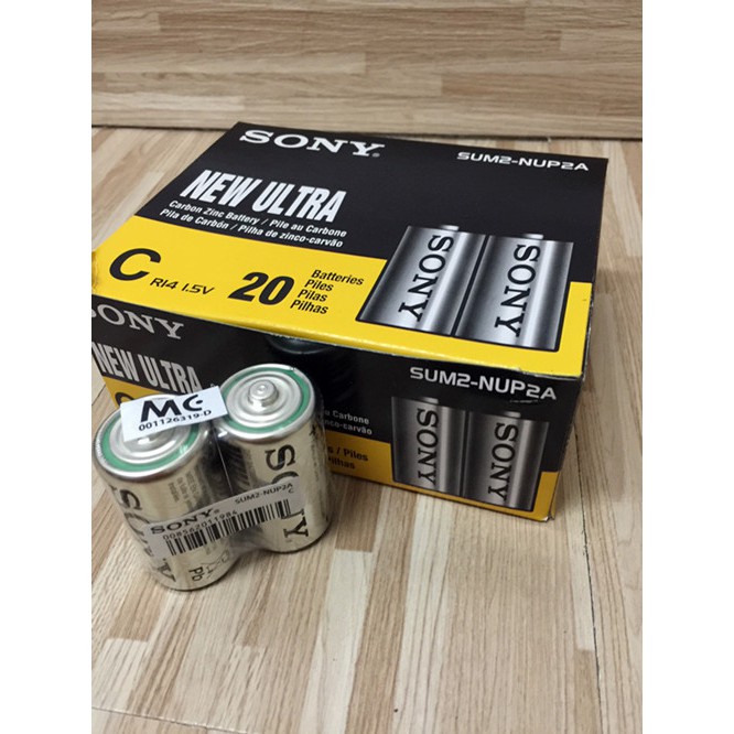 amerikansk dollar skrivning maternal Sony New Ultra Size C UM2 Battery (20pcs) | Shopee Malaysia
