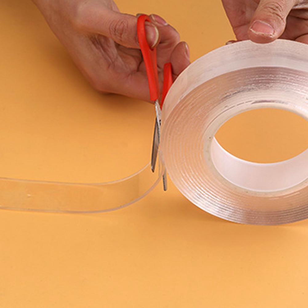 Как пользоваться tape. Скотч двухсторонний прозрачный нано.