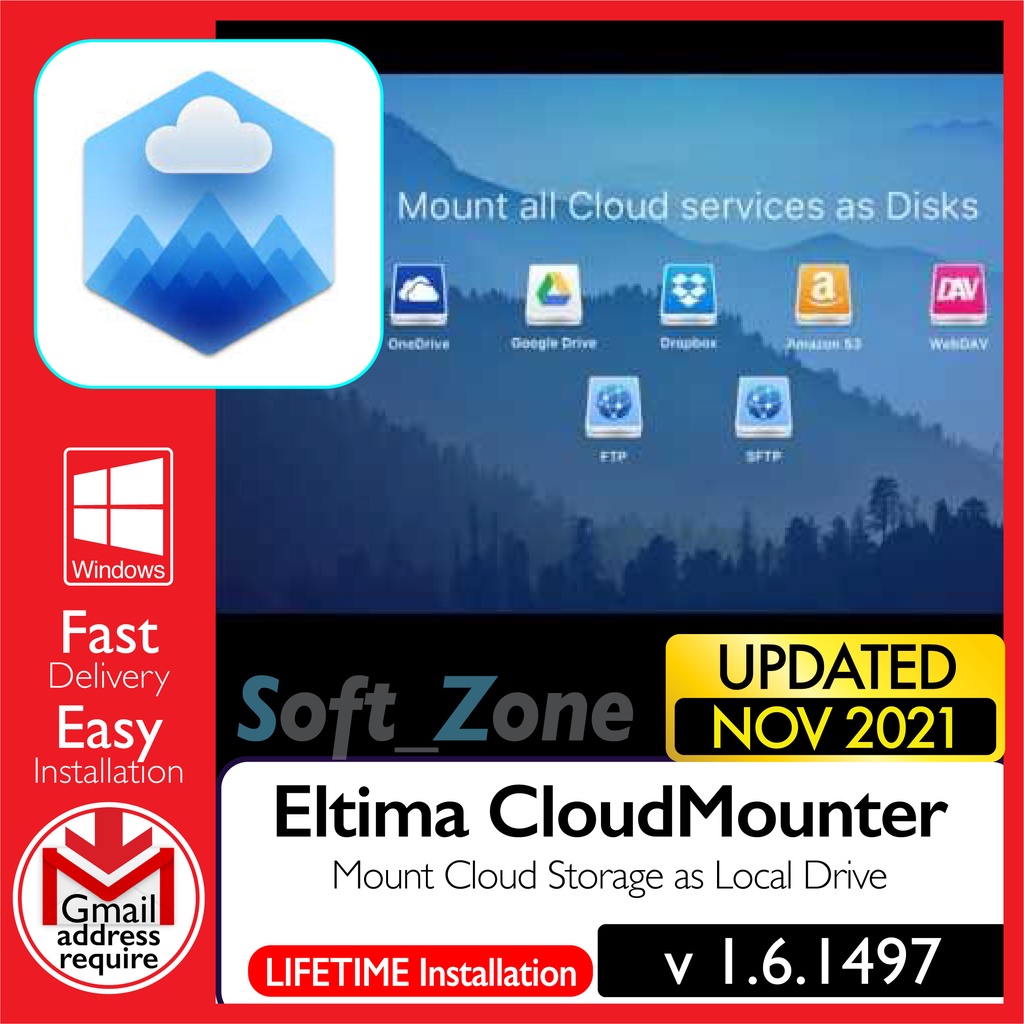 Eltima CloudMounter 1.6.1497 Mount Cloud Storage as Local Drive
