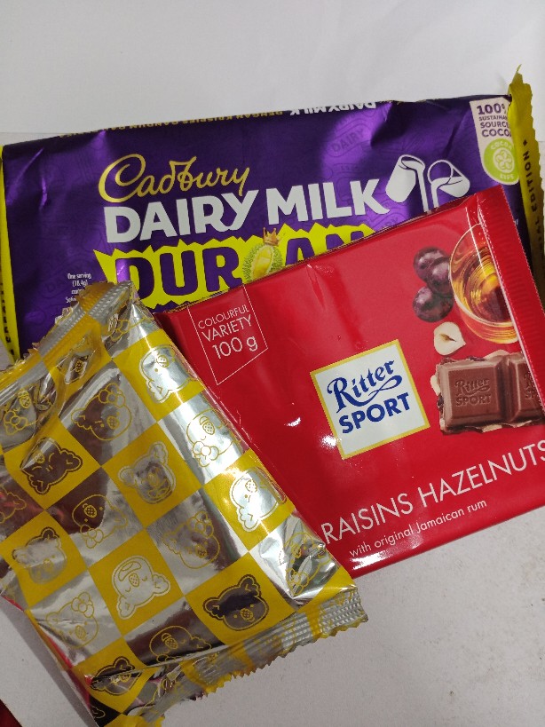 Non Halal Ritter Sport Rum Raisin Shopee Malaysia
