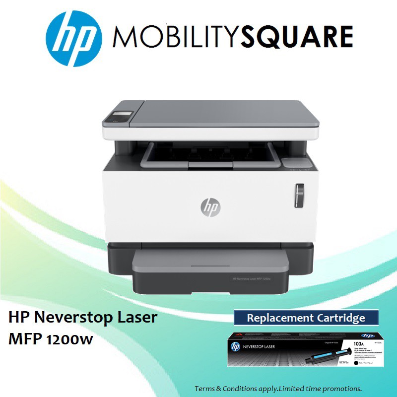 HP Neverstop Laser Printer MFP 1200w (4RY26A) Shopee Malaysia