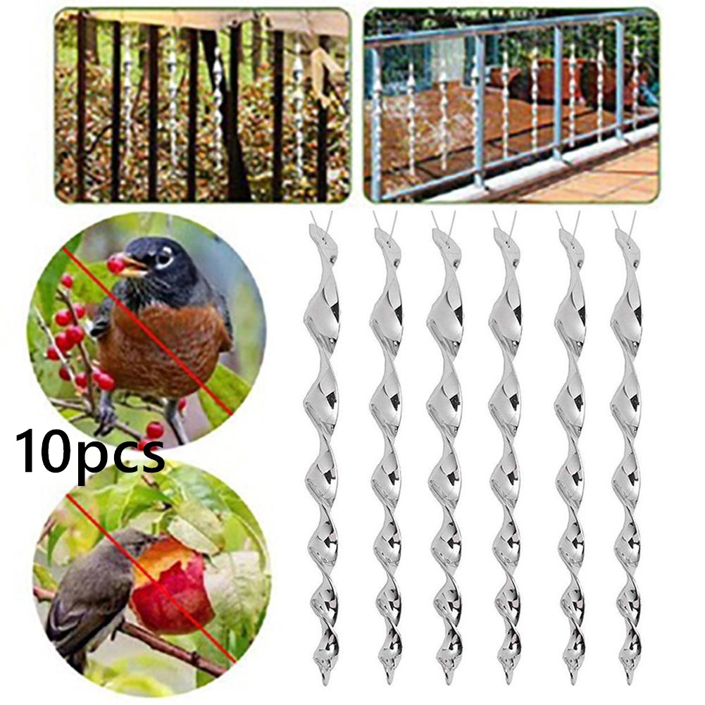 Bird Repellent Model Hanging Spiral Shape Effective Hanging Bird