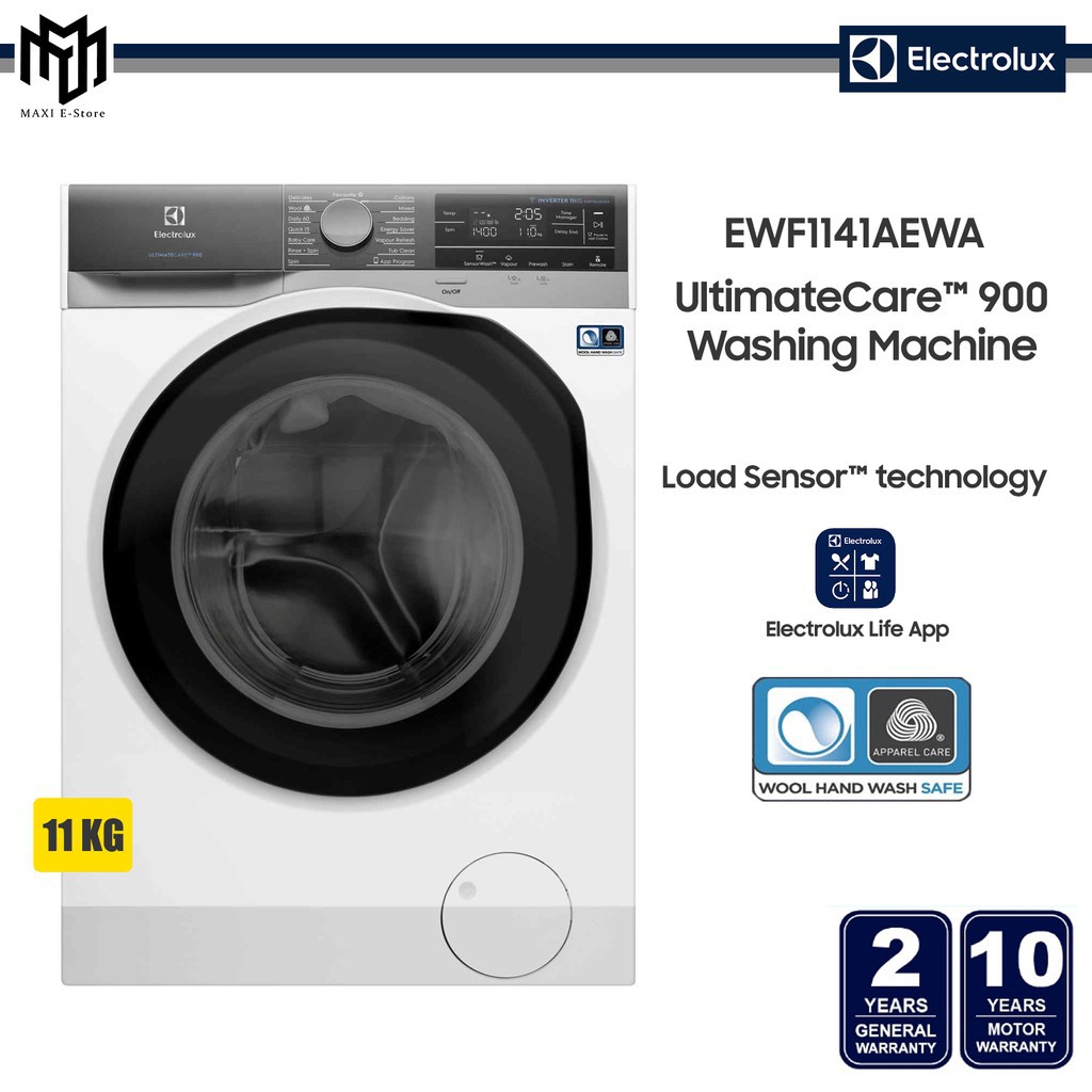 Electrolux 11kg UltimateCare™ 900 Front Load Washing Machine ...