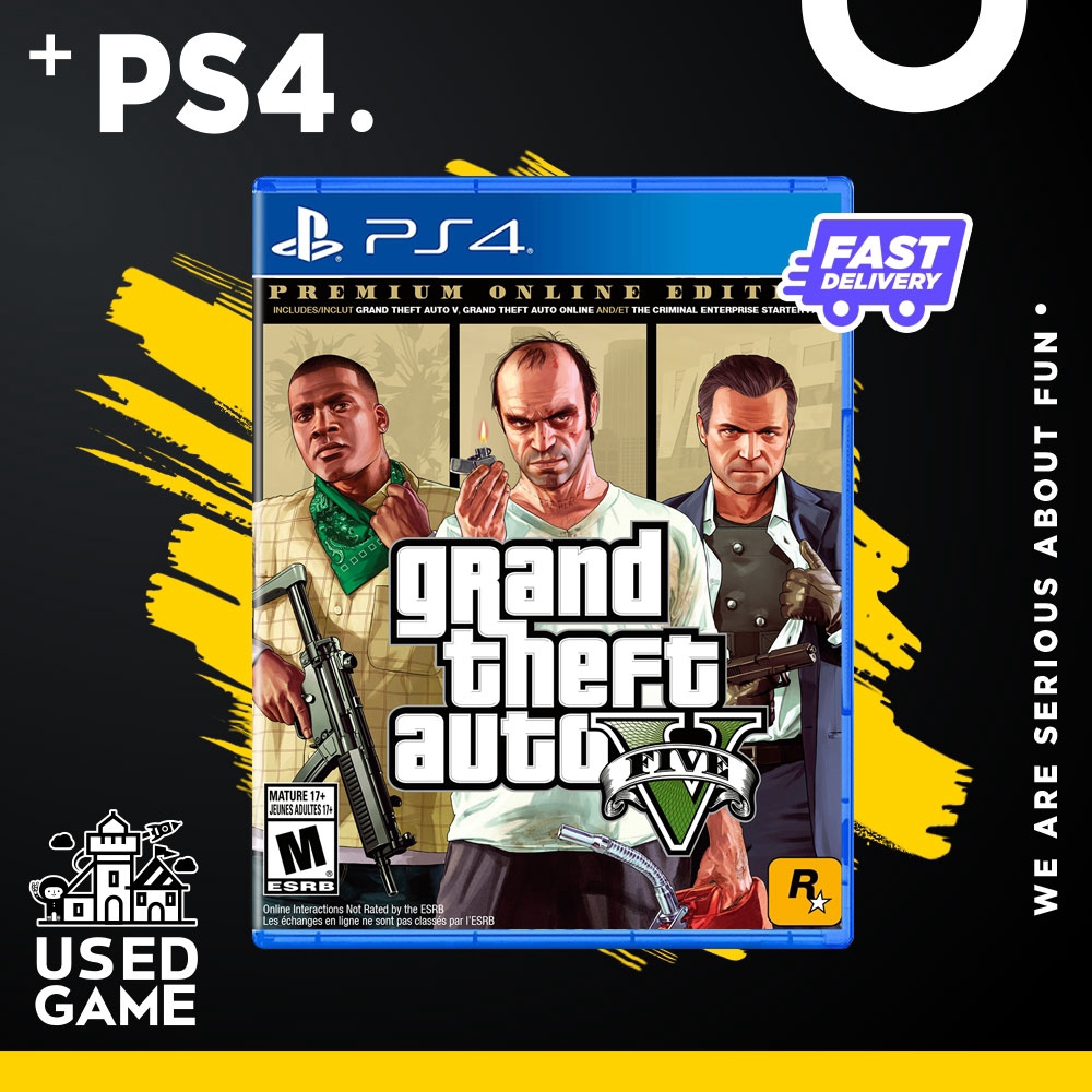 gta 5 premium online edition ps4