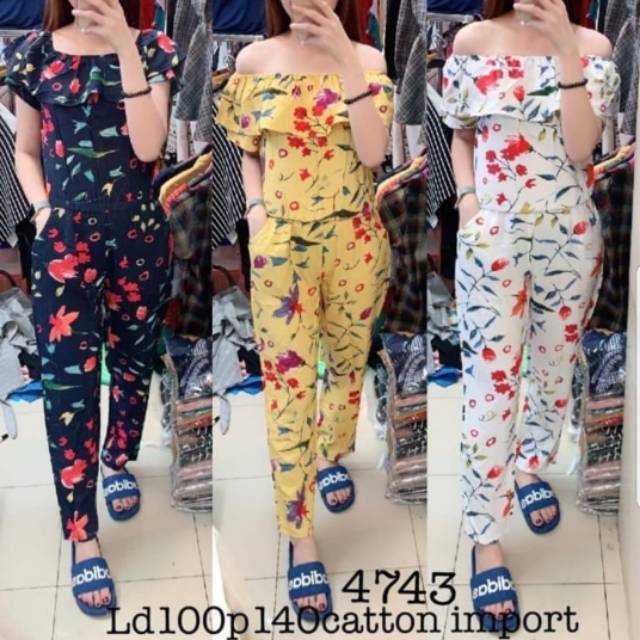 KATUN Belgian Cotton Sabrina Jumpsuit