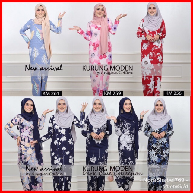  NoraShabel ANGGUN KURUNG  COTTON BAJU  KURUNG  ENGLISH 