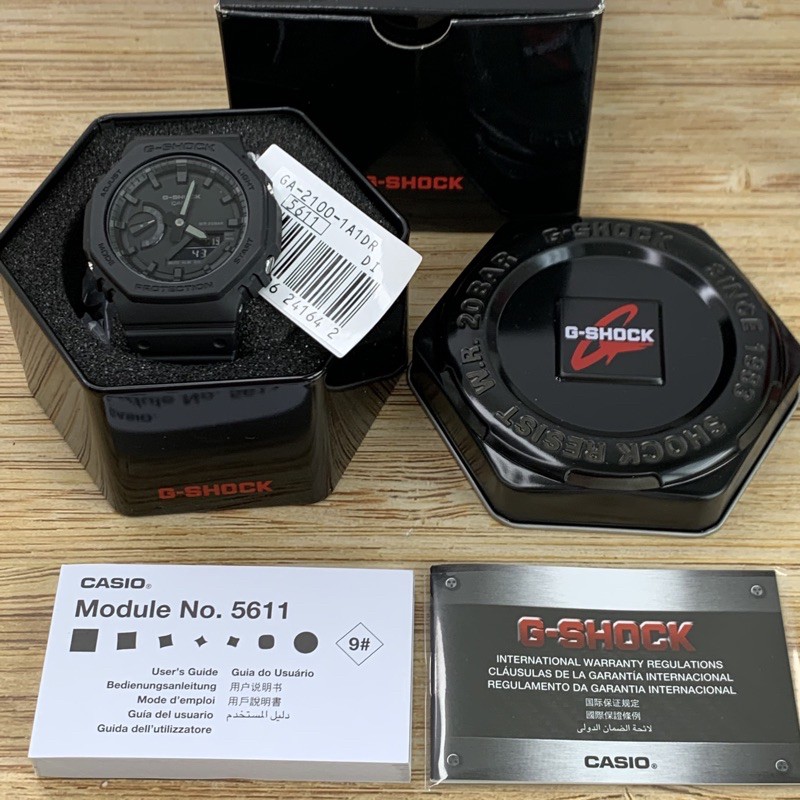 Casio G Shock Ga 2100 Series Carbon Core Guard Structure Shopee Malaysia