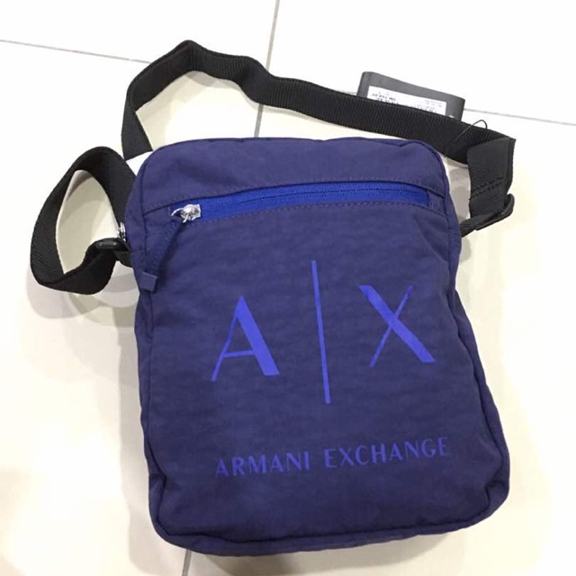 armani exchange sling bag