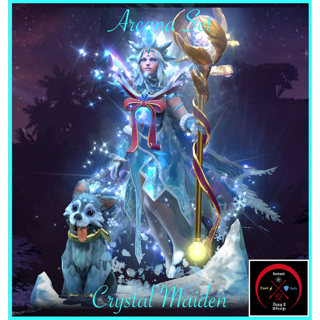 Dota 2 Crystal Maiden Arcana Set Shopee Malaysia