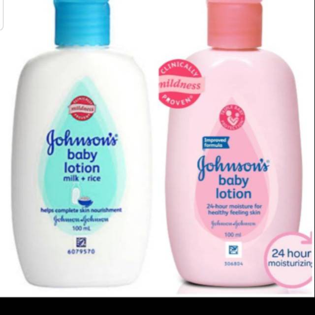 johnson baby lotion milk and rice