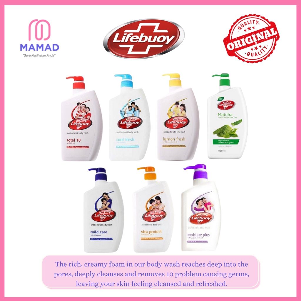 Lifebuoy Shower Gel 950ml Shopee Malaysia