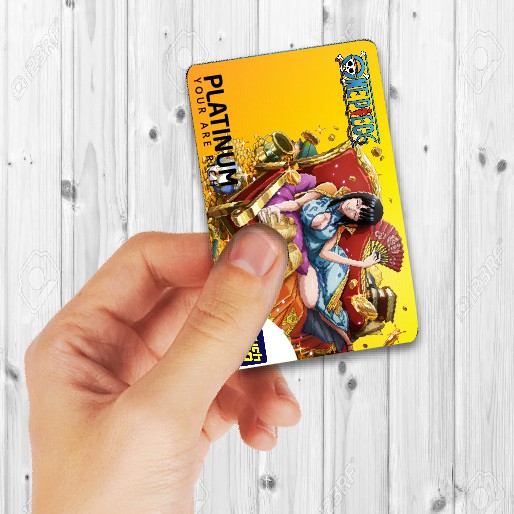 Nico Robin Pre Time Skip One Piece Anime Touch N Go Platinum Edition Card Sticker Tng Shopee Malaysia