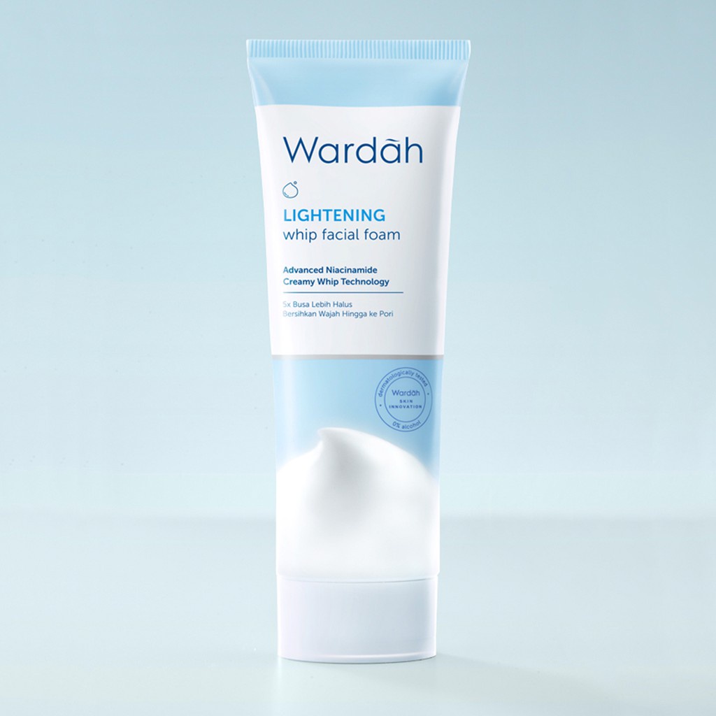 WARDAH LIGHTENING WHIP FACIAL FOAM / FACIAL CLEANSER / ALL SKIN TYPE ...