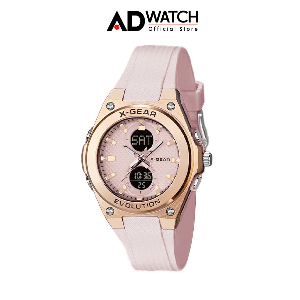 X-Gear Women Watch Sport Quartz Movement Silicone Strap Multi-Functions Luxury Fashion Women Watch XG1921 手錶女