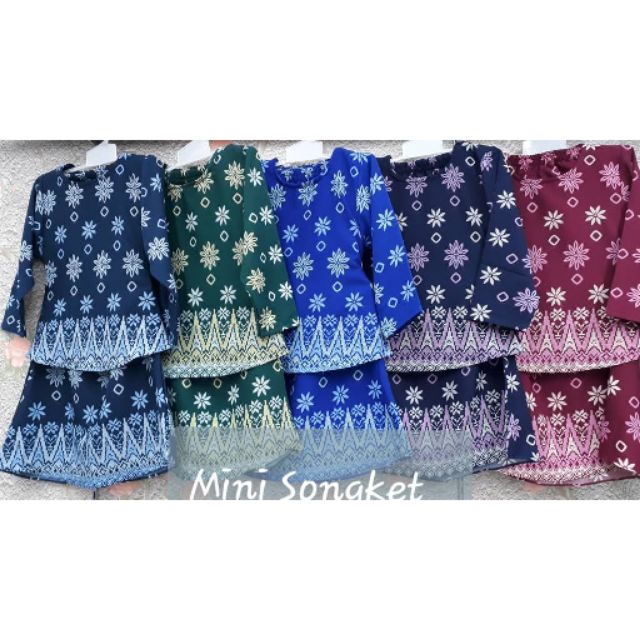 Baju kurung songket budak peplum Songket plan kanak kanak Baju kurung songket budak peplum Songket plan kanak kanak
