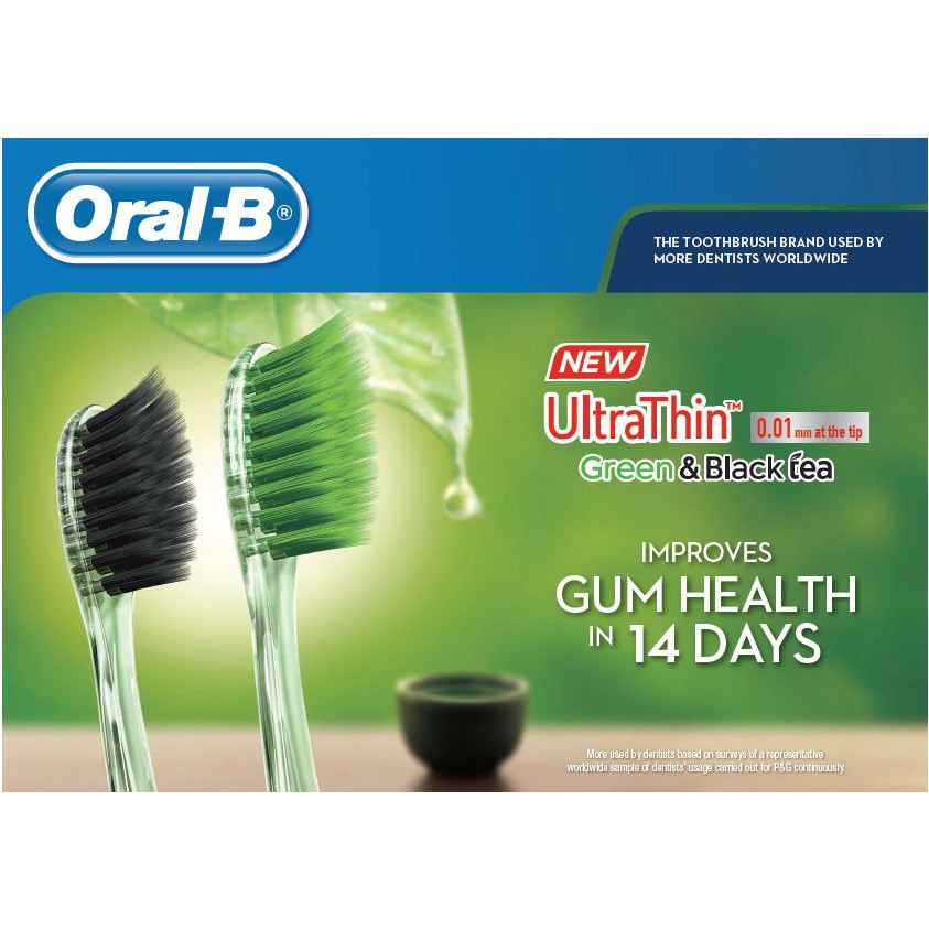 oral b black tea toothbrush