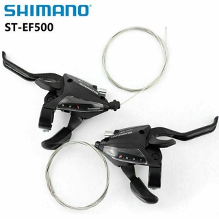 Details About Uk Shimano St Ef500 Mtb Gear Shifter Brake Lever 3 X 7 Speed Set Black V Brake Shopee Malaysia