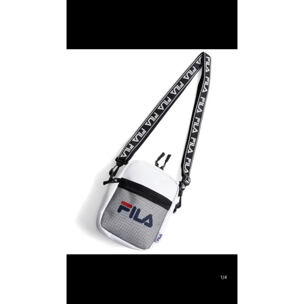 fila shoulder bag white