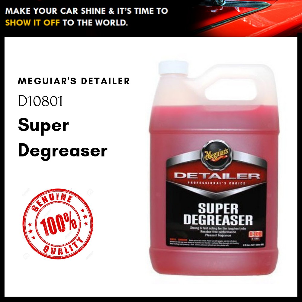 [Ready Stock] Meguiars D10801 Detailer Super Degreaser 1 Gallon