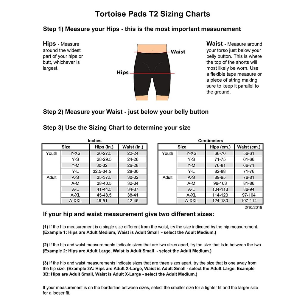 High Impact Protection Tortoise Pads T2 Padded Shorts with Firm Multi-Layer/Multi-Density Foam 