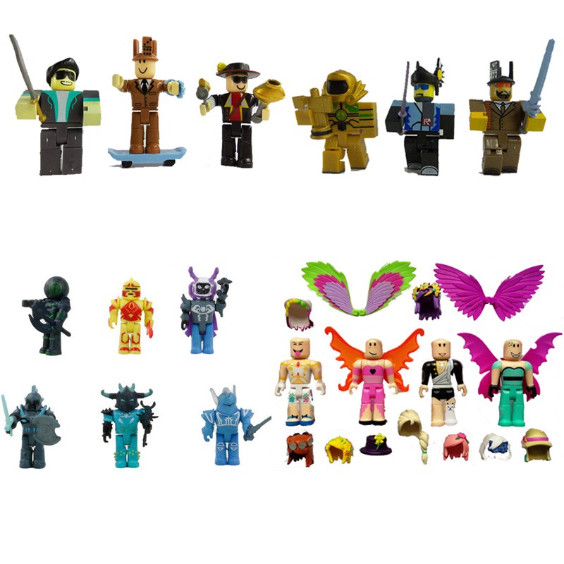 4 6 9pcs Roblox Characters Figure 7 7 5cm Game Figma Oyuncak Action Figuras Toys Boy Backpack Children Party Birthday S Shopee Malaysia - details about 9pcs roblox characters figure 775cm pvc game figma oyuncak action figuras toys