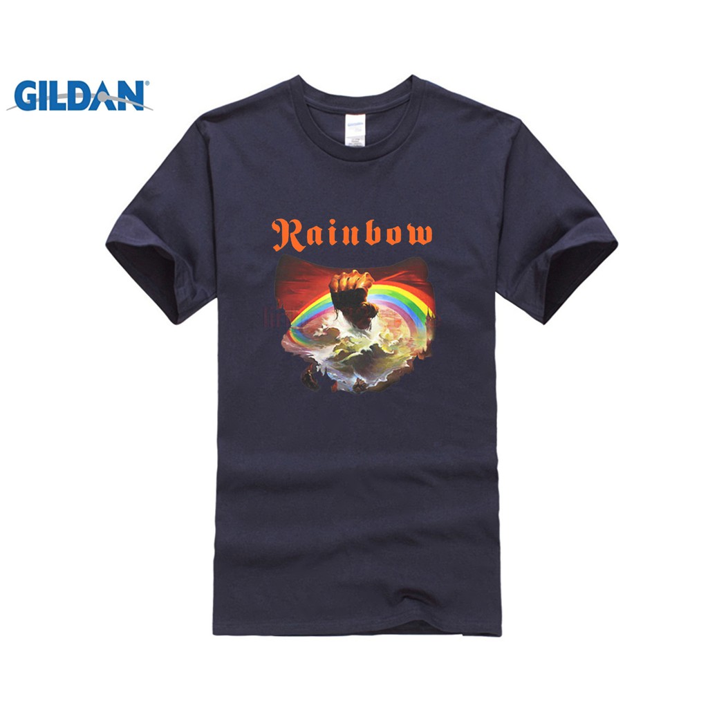 rainbow band shirt