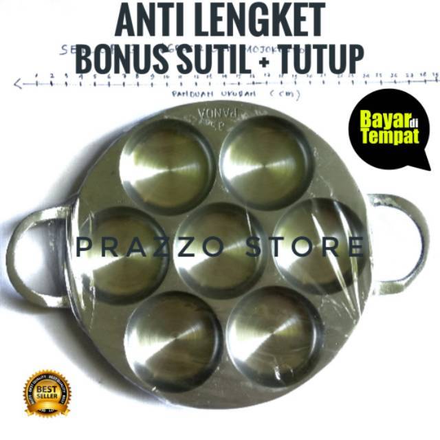 Apem Mini Martabak Cake Mold With A Bonus Of Soft And Mud Cover LK2026 Sponge Cake