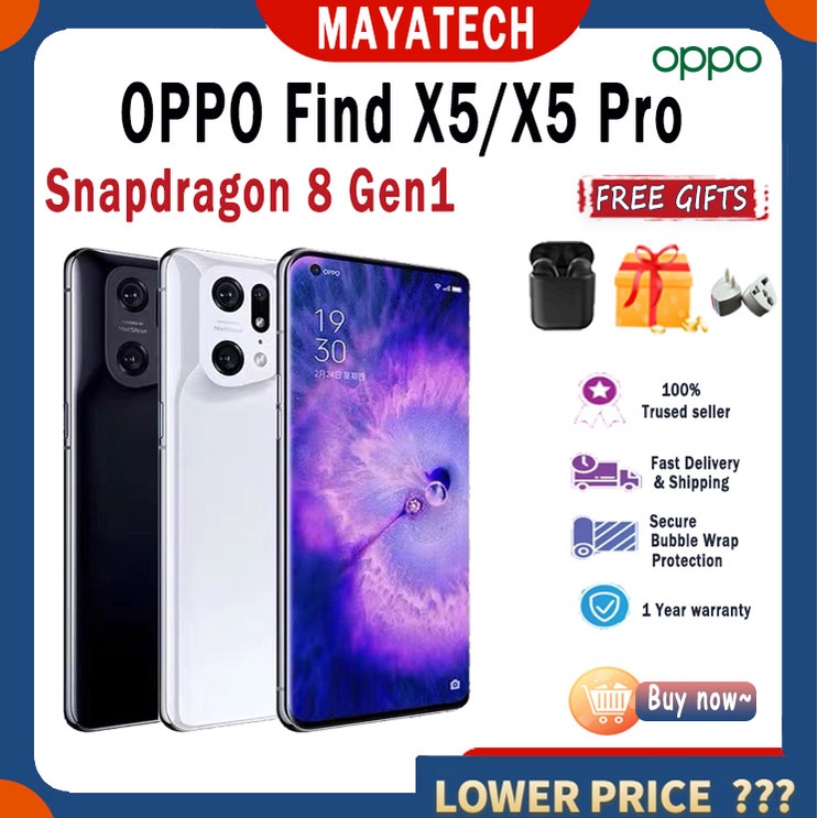 Oppo Find X5 / Oppo Find X5 Pro | Snapdragon 8 Gen1 5G Phone IP68 80W ...