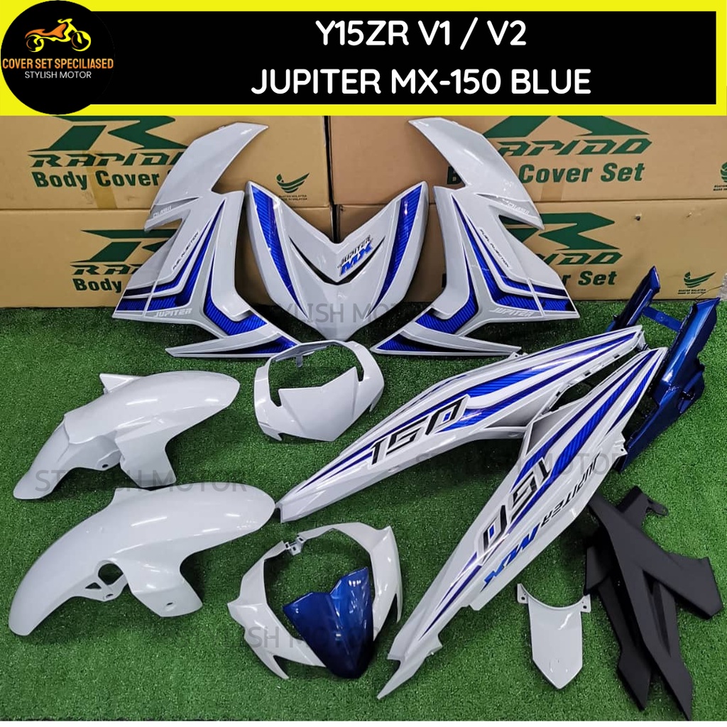 Sticker Tanam Airbrush Rapido Cover Set Y Zr V V Jupiter Mx