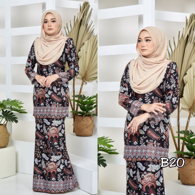 Baju Kurung Moden Exclusive Design 2020 | Shopee Malaysia