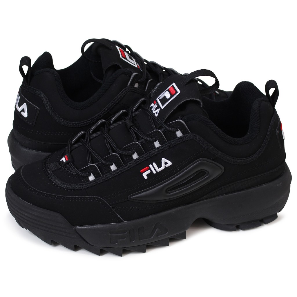 fila disruptor 2 men black