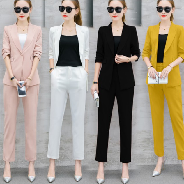 ladies formal coat pant