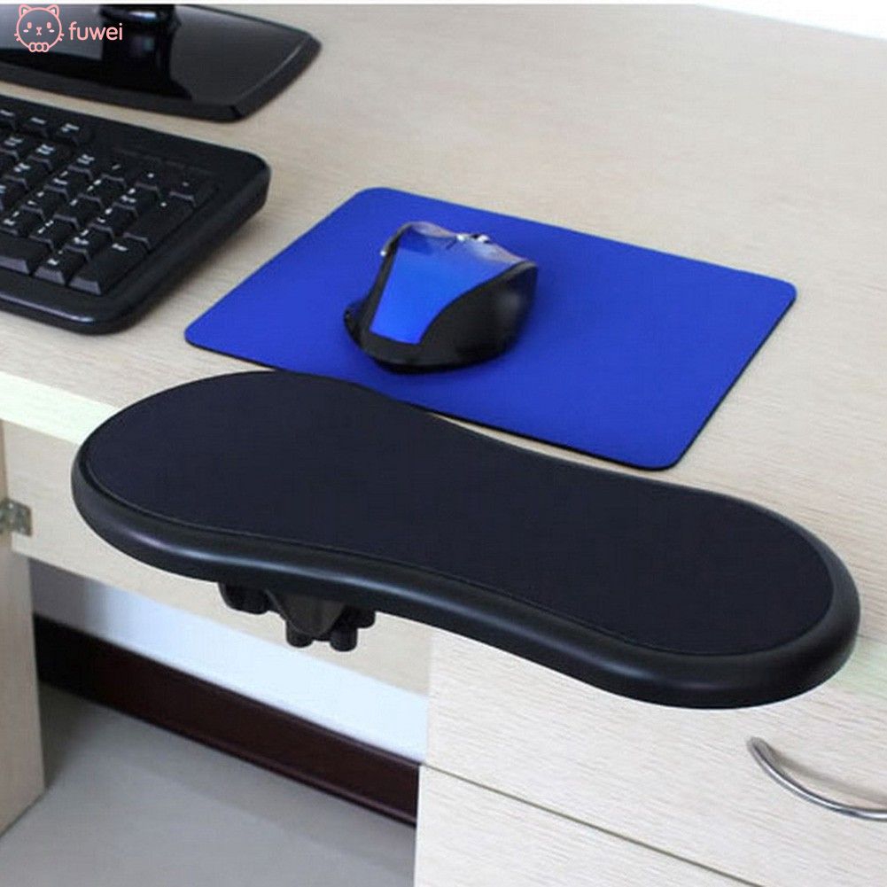 Hand Shoulder Protect Armrest Pad Desk Attachable Computer Table