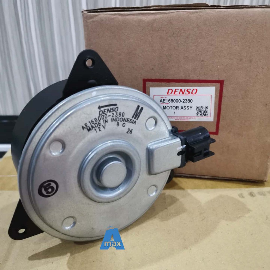 100% ORIGINAL DENSO Radiator Fan Motor 168000-2380/2410 ( PERODUA MYVI ...