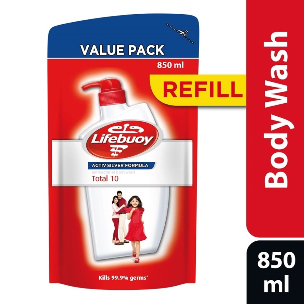 LIFEBUOY Total 10 Body Wash Refill 850ml Shopee Malaysia