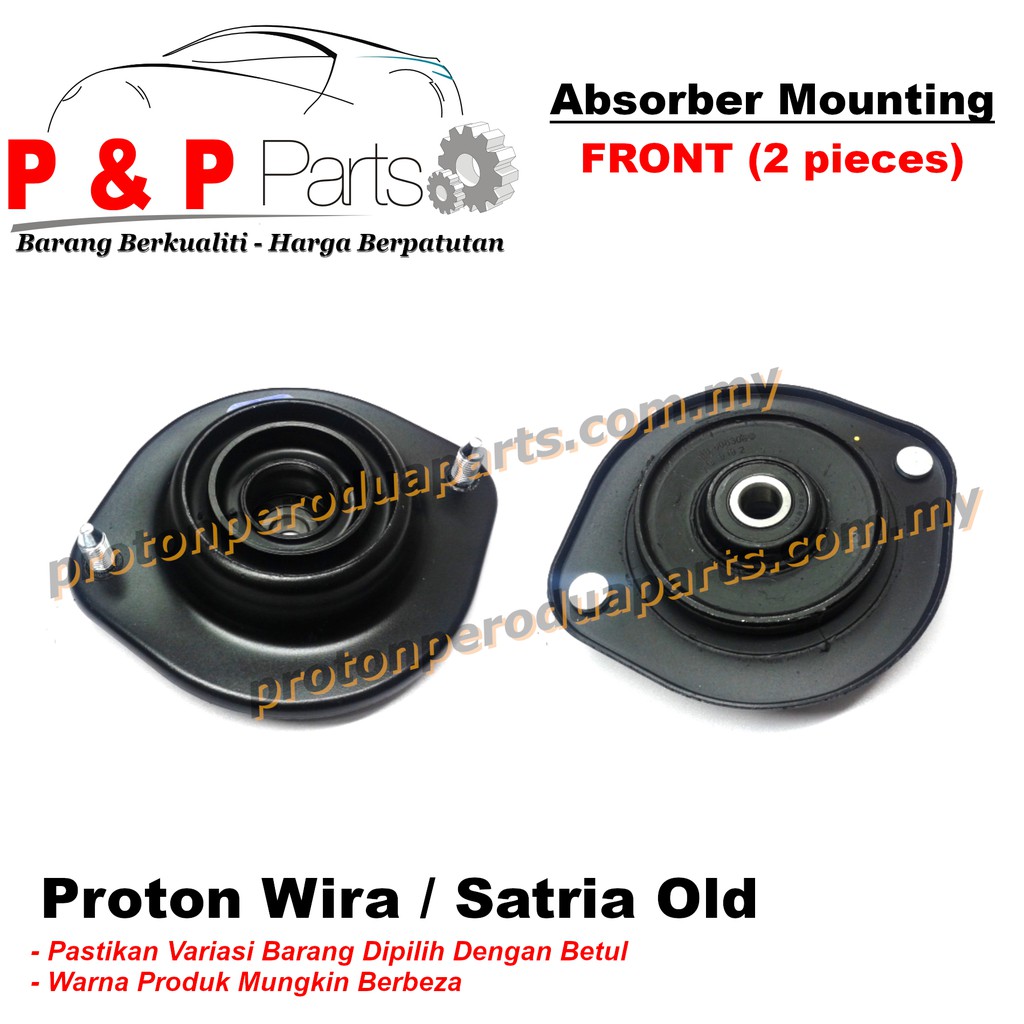 Front Absorber Mounting Depan For Proton Wira Satria 2 Pcs Shopee Malaysia