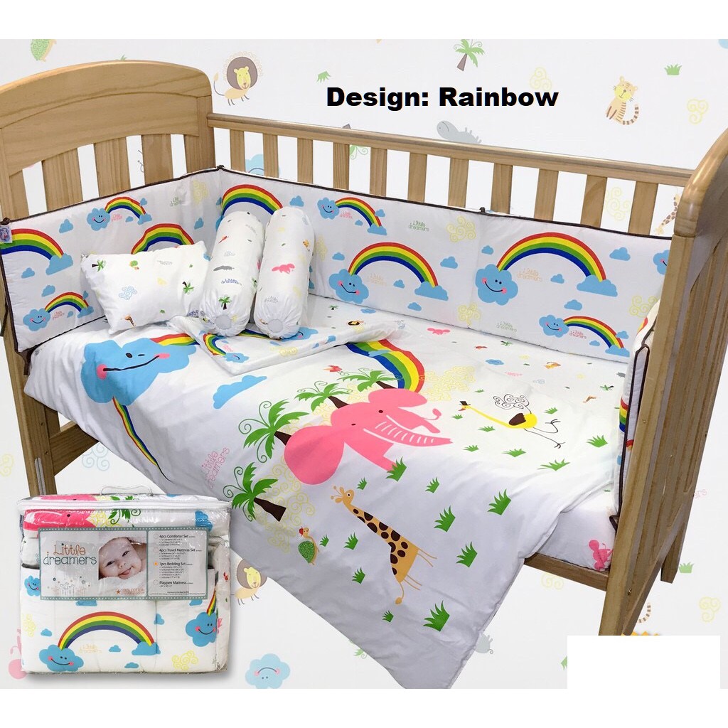 Baby Bedding Set 7 In 1 Clearance Shopee Malaysia