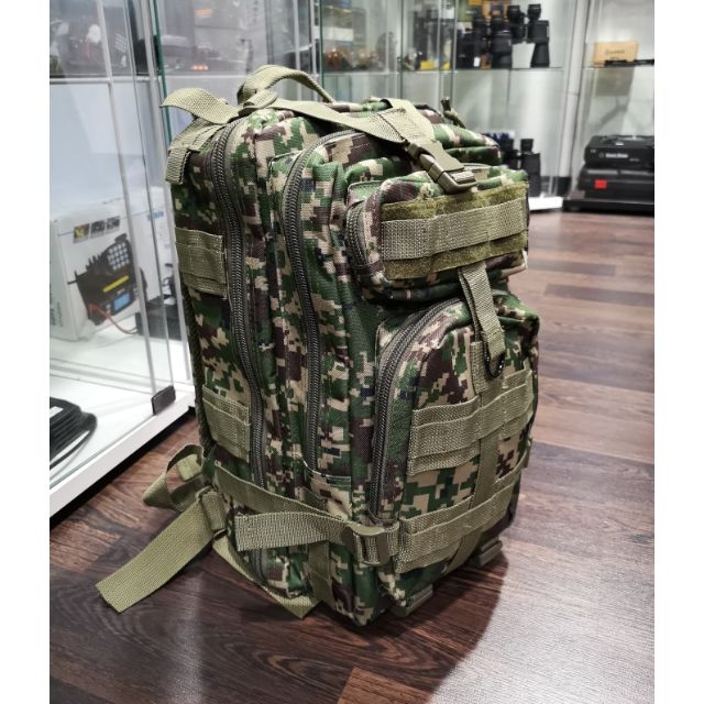 Ready Stock Military Bag Camping Outdoor Backpack Askar Camo Tentera Darat Shopee Malaysia