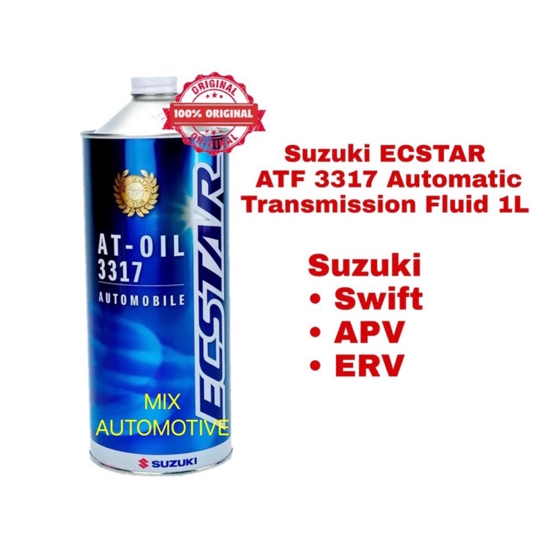 SUZUKI ATF Auto Transmission Fluid Oil 3317 (1LITRE) Swift/APV/ERV