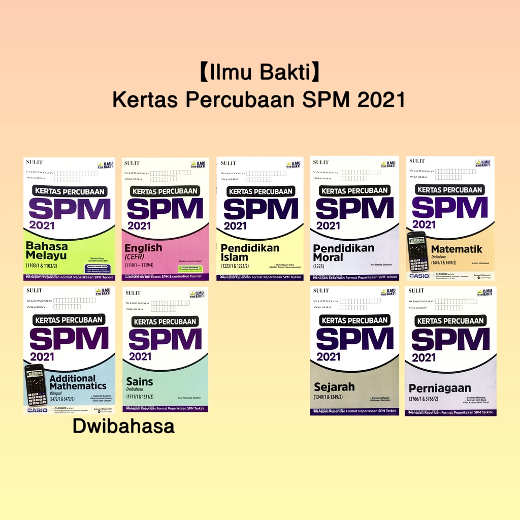 Percubaan spm 2021 bahasa melayu