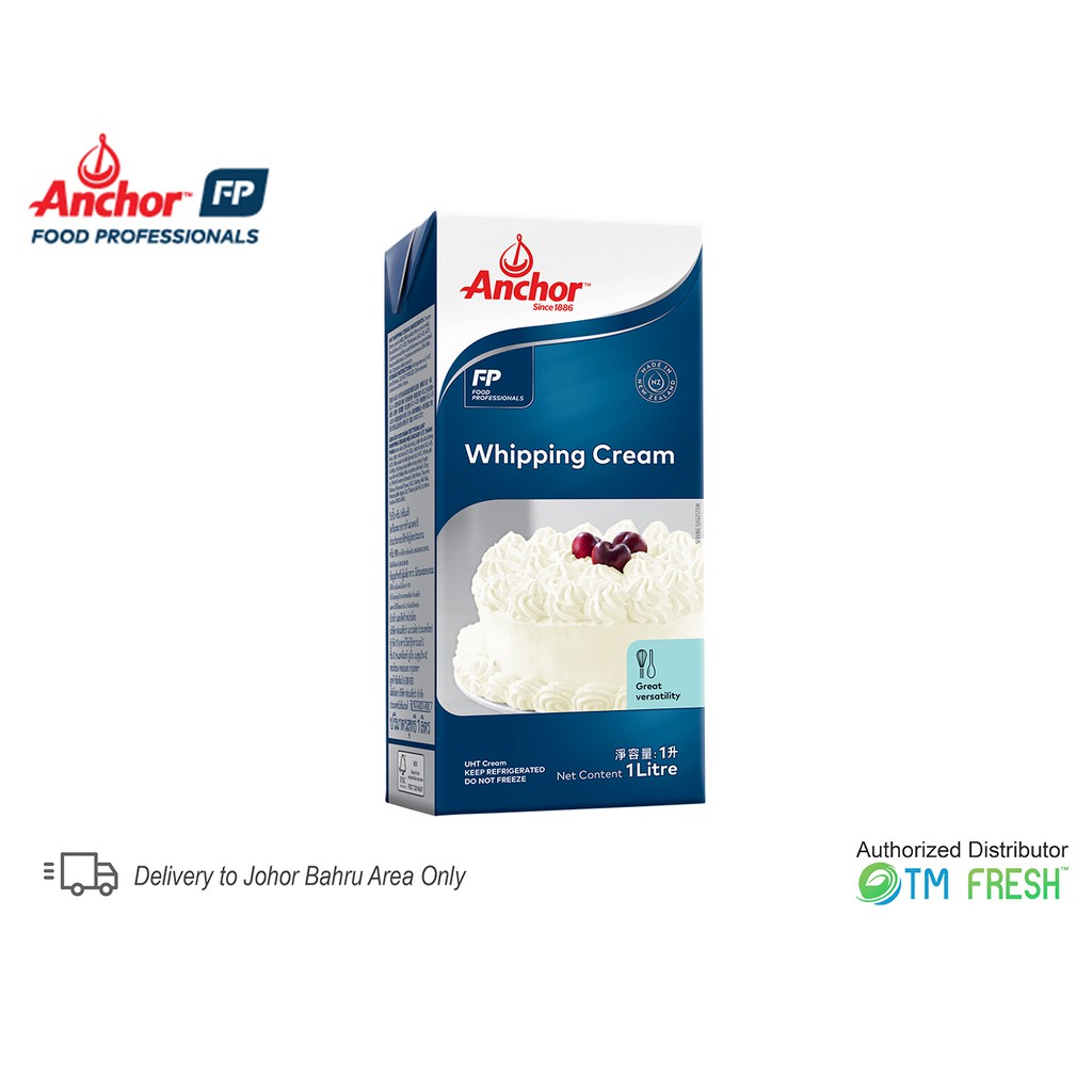 Anchor Uht Whipping Cream 1l Shopee Malaysia
