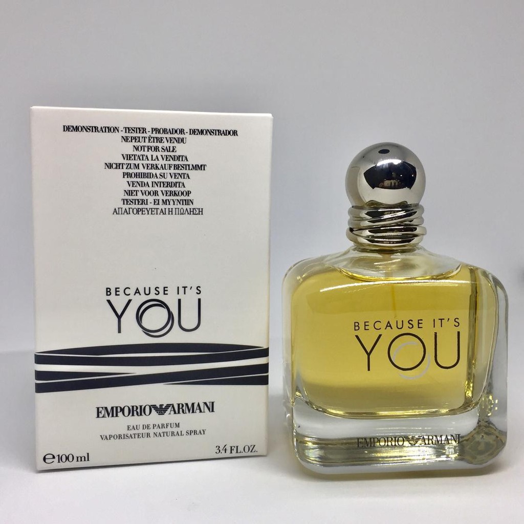 because it's you eau de parfum
