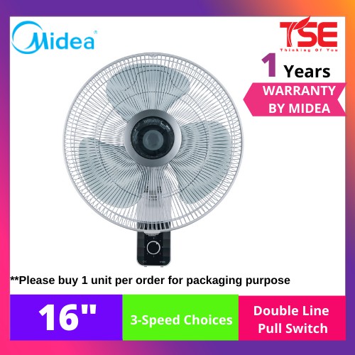 Midea 16 Wall Fan Mf 16fw15ka