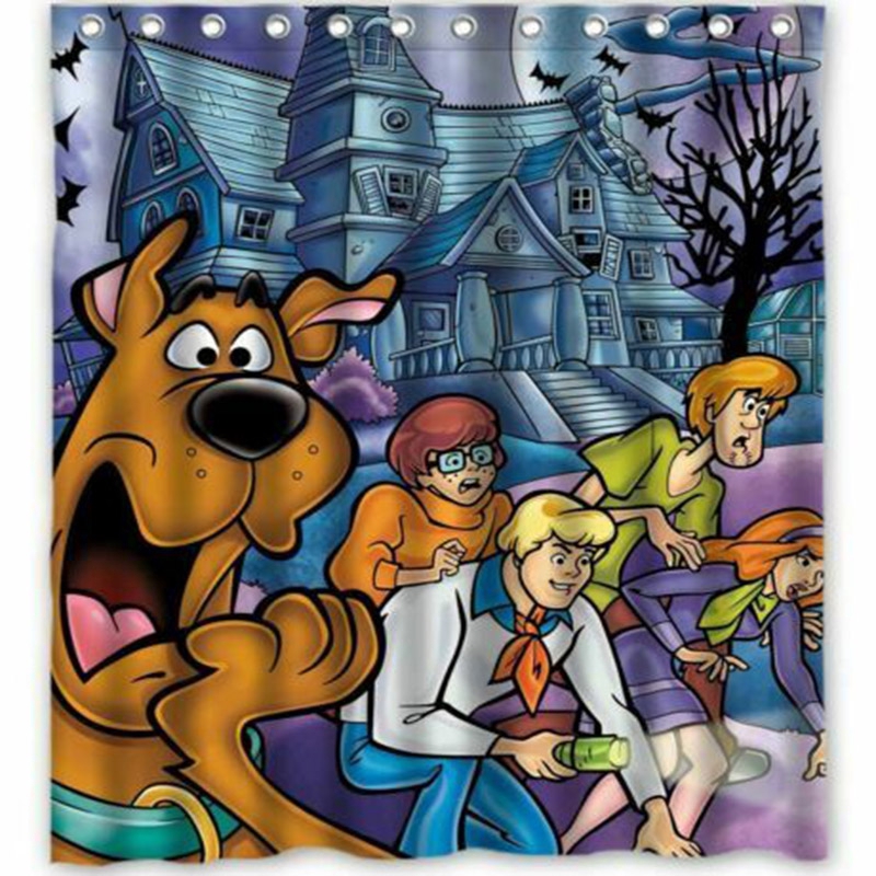 Scooby Doo All Character Shower Curtain Custom Shower Curtain