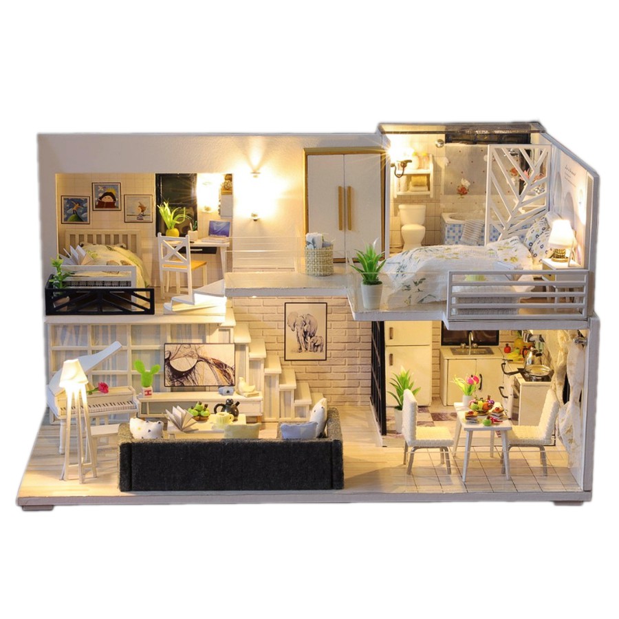 miniature modern house