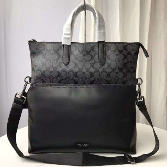 coach graham foldover tote