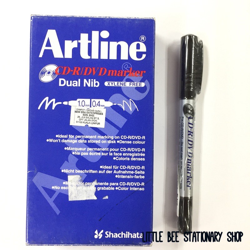 Artline CDR / DVD Marker (Dual Nib) Shopee Malaysia