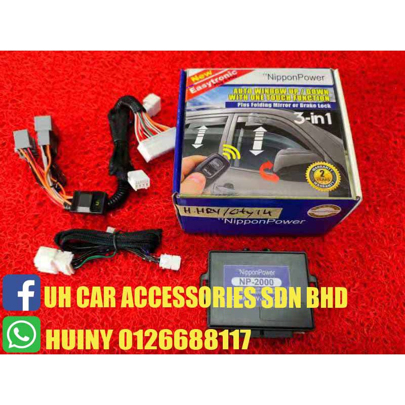 Honda hrv 20142021 (2 IN 1 FUNCTION) side mirror auto fold window