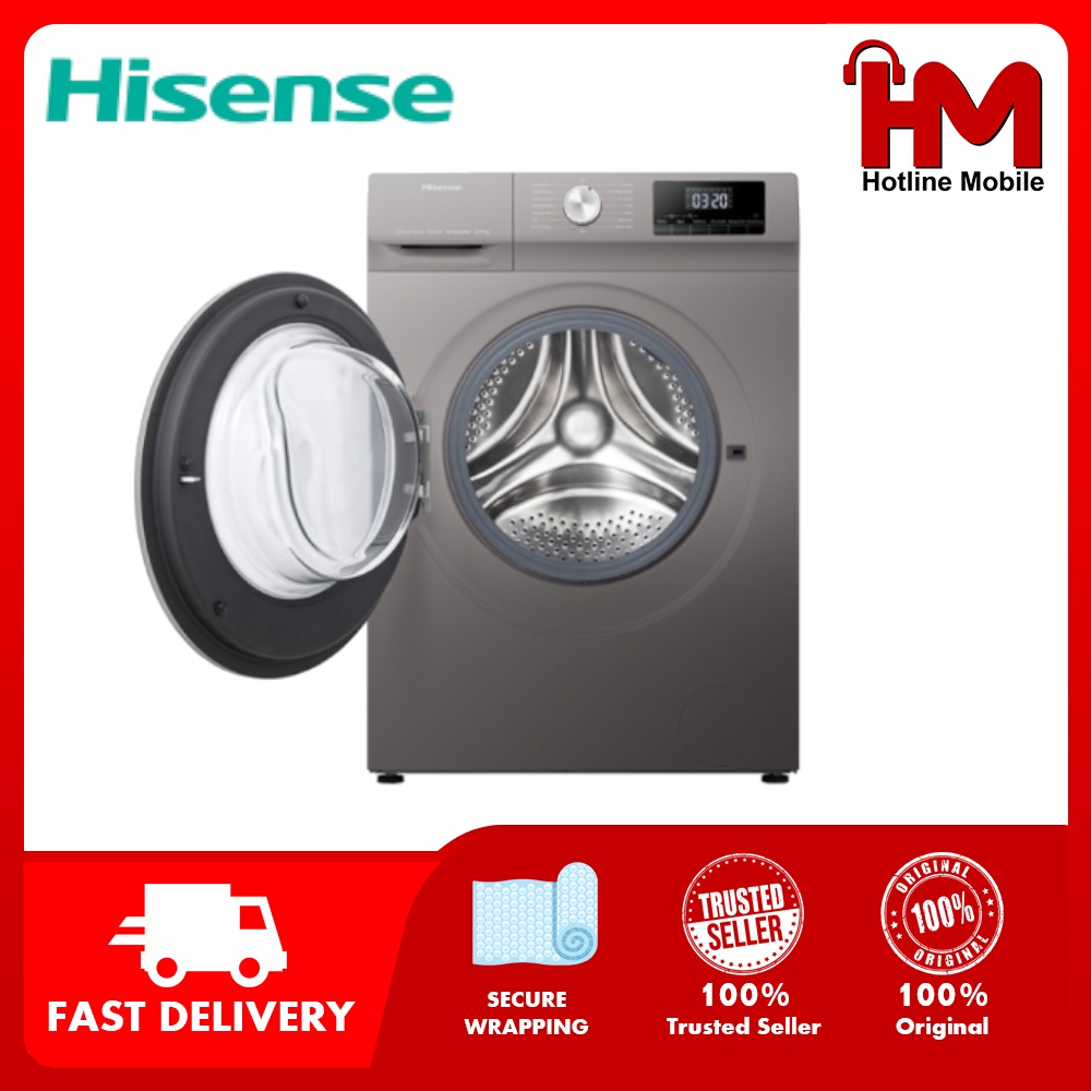 Hisense WFQY1114VJMT 10.5 KG Inverter Front Load Washing Machine